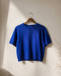 Ref A34: Pull manches courtes Mango - M