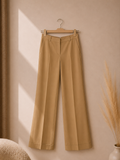 Ref A07: Pantalon Michael Kors camel coupe large – Taille 0 (XS / FR 32-34)