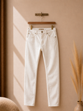 Ref A12: Jean Burberry blanc – Taille IT 38
