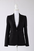A14 – Blazer Burberry noir structuré – Taille XS – Seconde main
